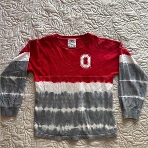 Ohio State Buckeyes J. America Red Cotton Youth Shirt